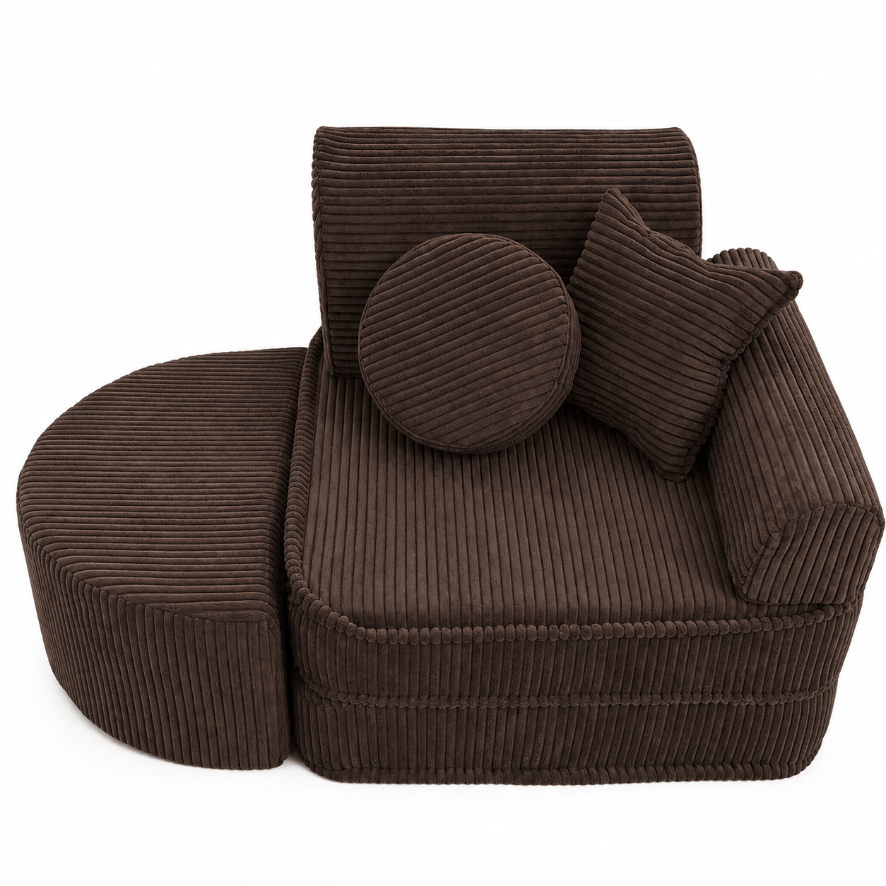 Meowbaby Fotel Modułowy dla Dziecka – 6 Elementów | Aesthetic | 60cm