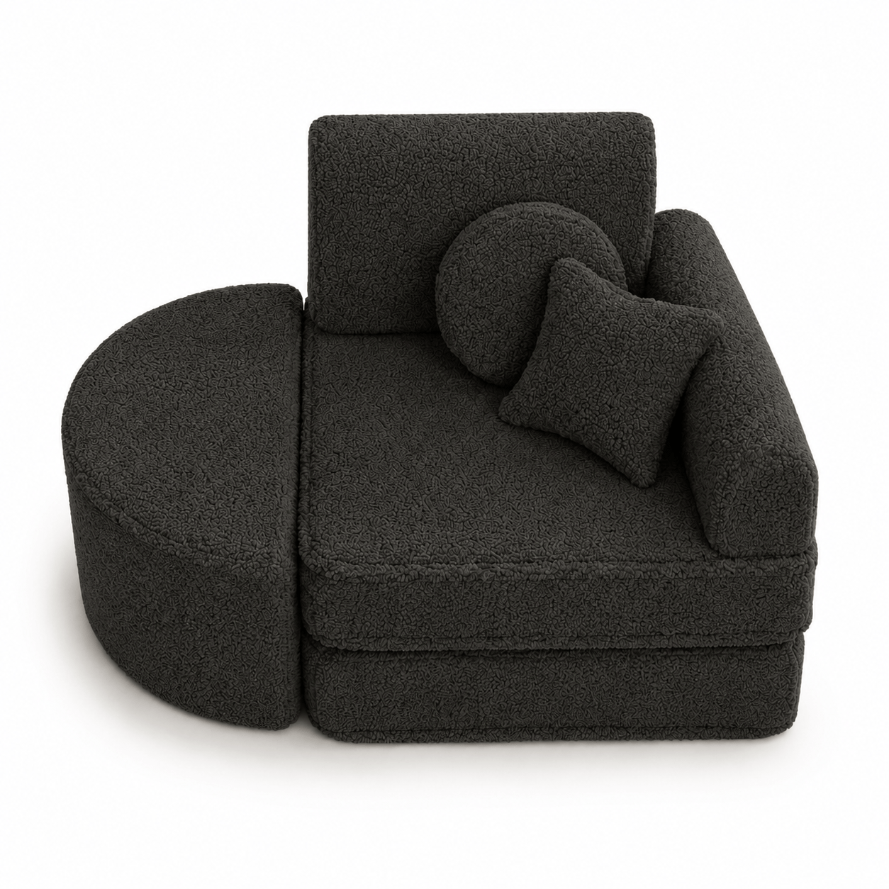 Meowbaby Fotel Modułowy dla Dziecka – 6 Elementów | Bearly | 60cm