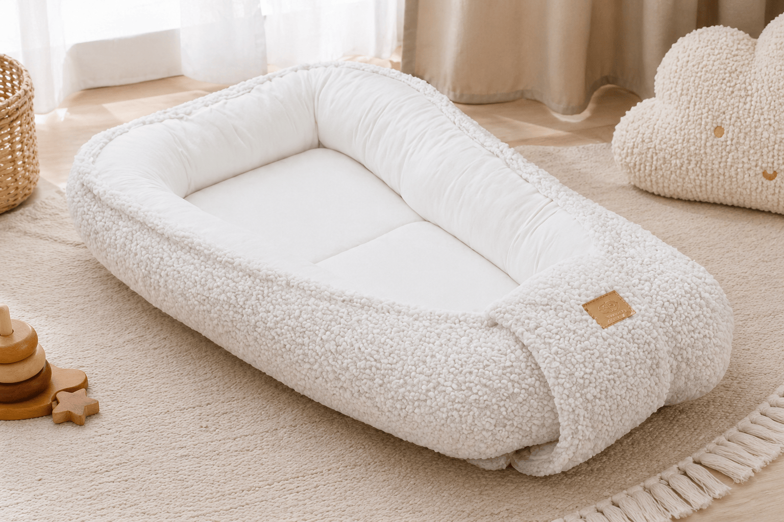 Meowbaby Kokon Niemowlęcy do Spania – Bezpieczna Przestrzeń dla Dziecka | Bearly
