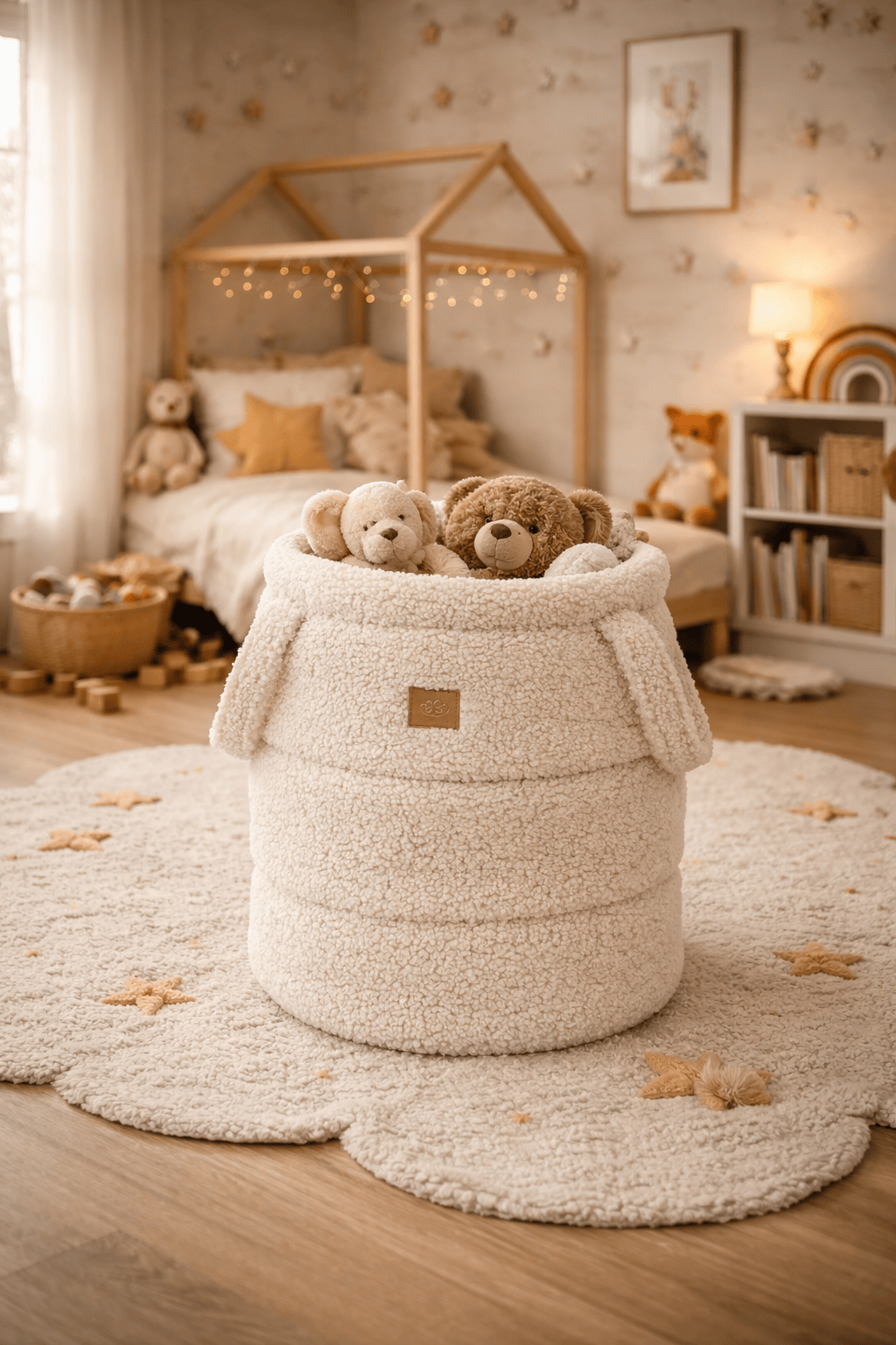 Meowbaby Kosz na Zabawki dla Dziecka – Organizer do Pokoju | Bearly