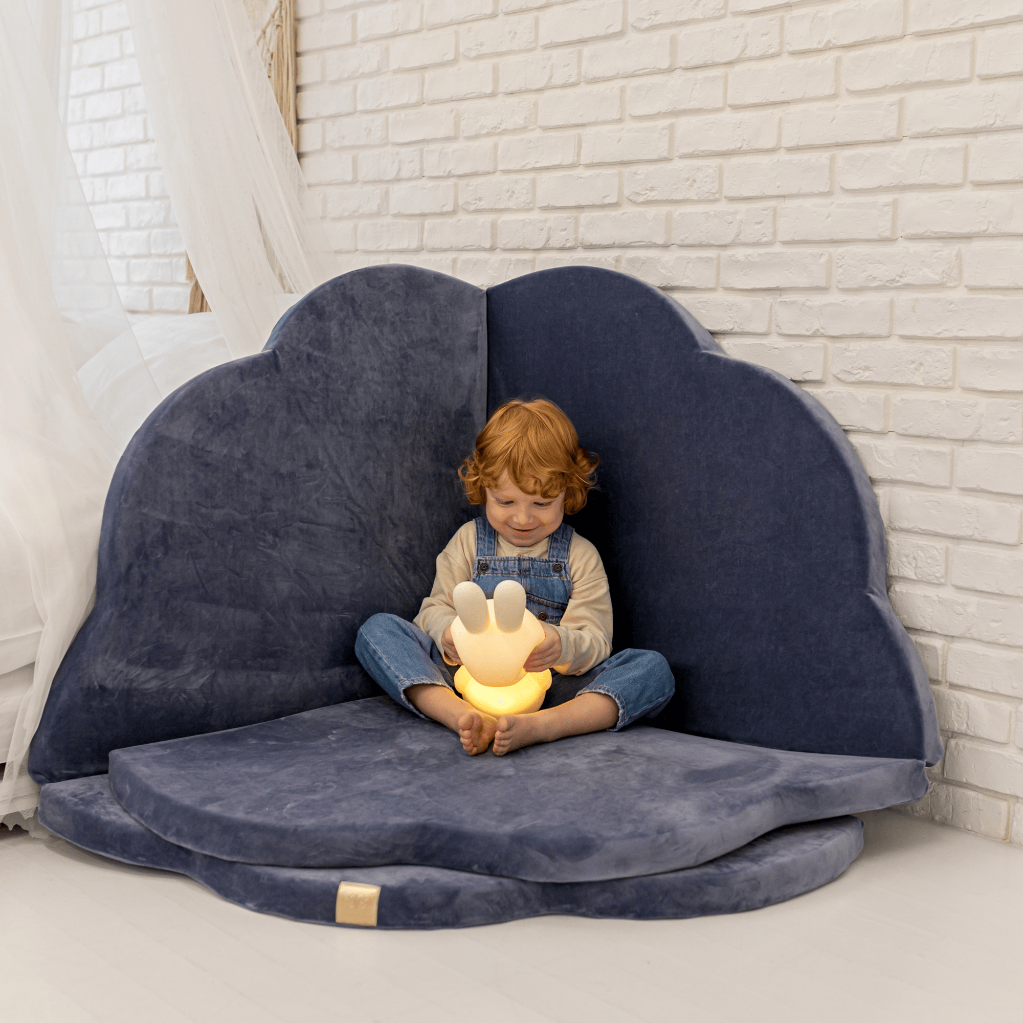 Meowbaby Mata Dla Dziecka Chmurka - Miękka Do Zabawy | Velvet