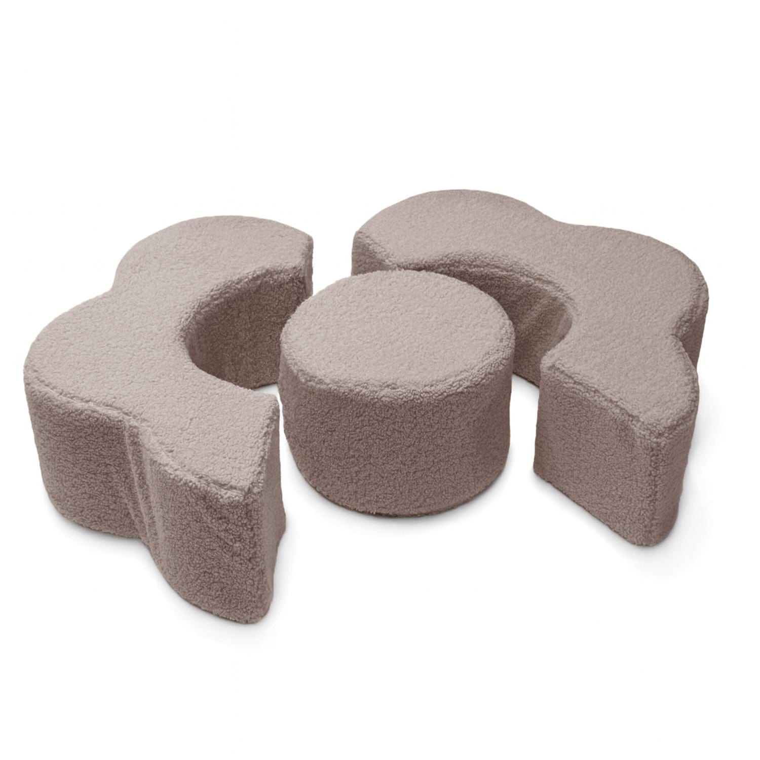 Meowbaby Piankowy Plac Zabaw dla Dzieci | Flower Shape Set | 3 Elementy | Bearly