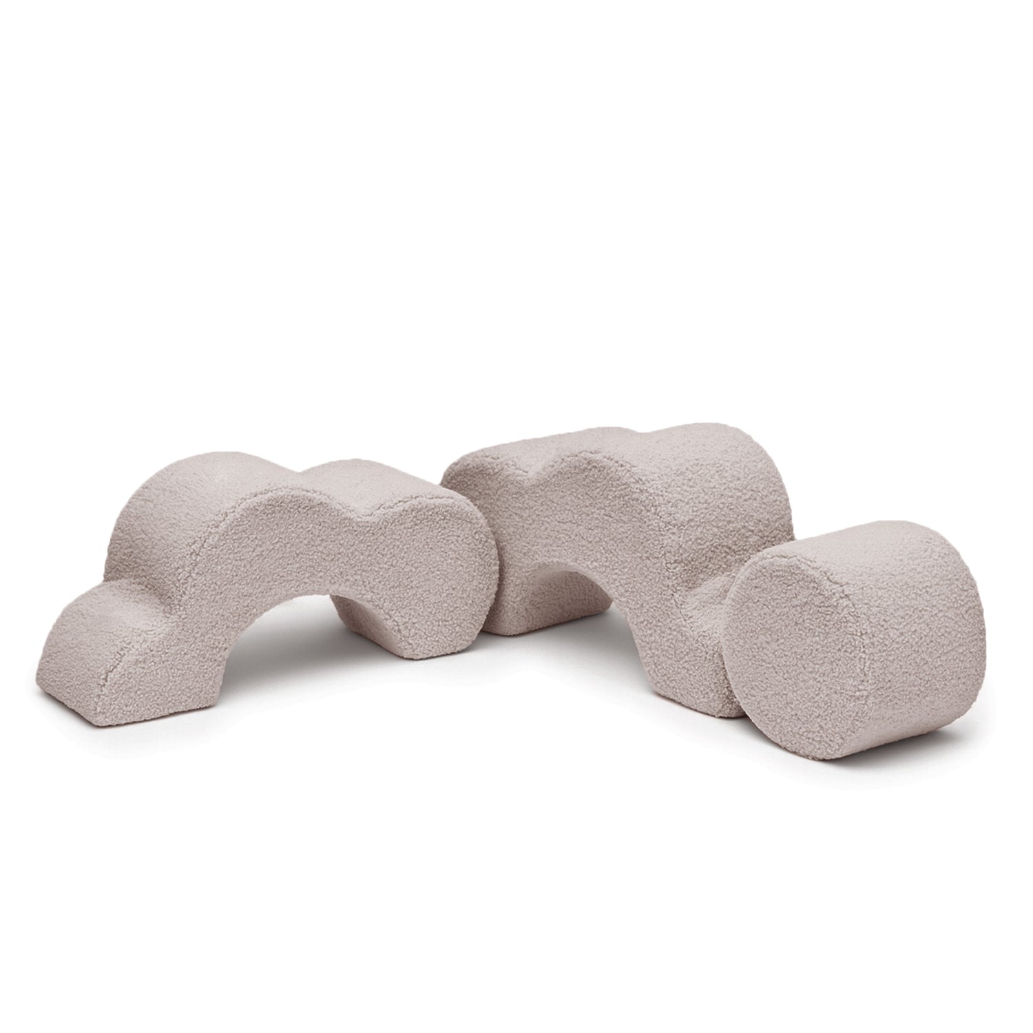 Meowbaby Piankowy Plac Zabaw dla Dzieci | Flower Shape Set | 3 Elementy | Bearly