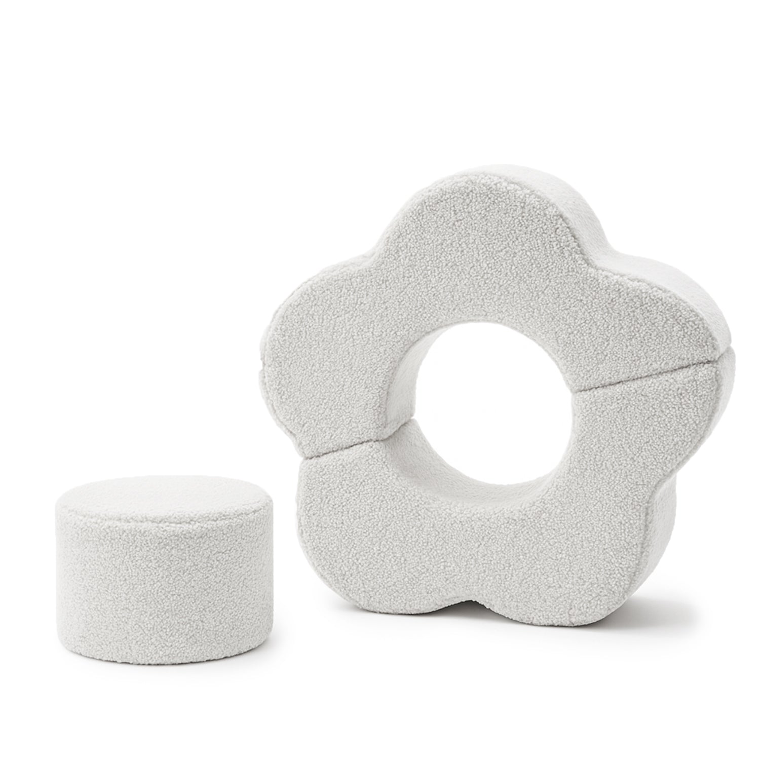 Meowbaby Piankowy Plac Zabaw dla Dzieci | Flower Shape Set | 3 Elementy | Bearly