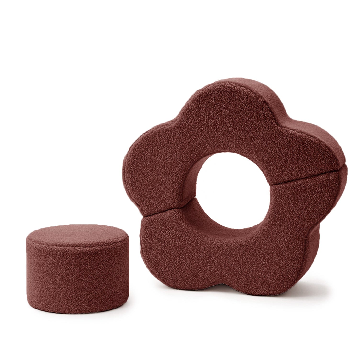 Meowbaby Piankowy Plac Zabaw dla Dzieci | Flower Shape Set | 3 Elementy | Bearly