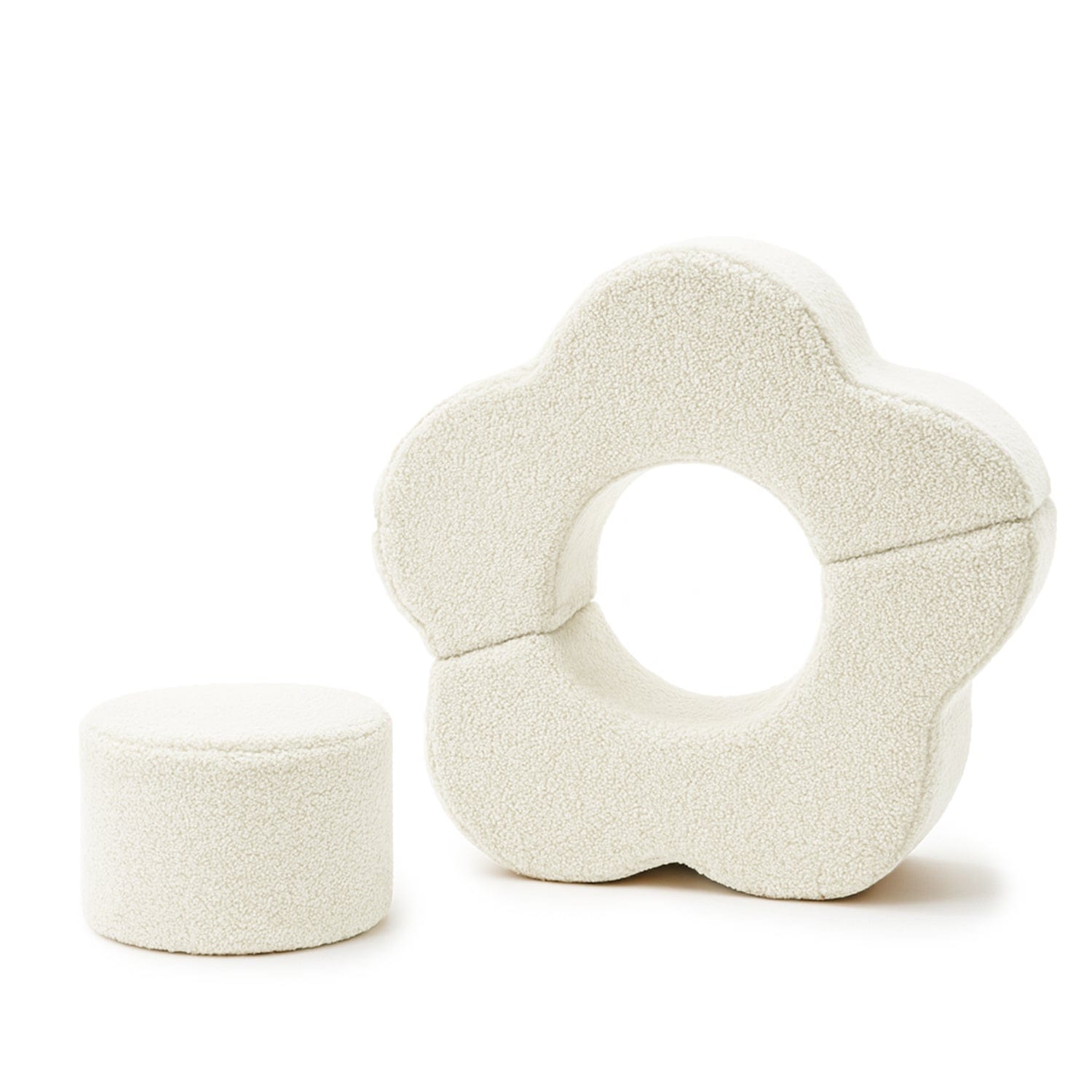 Meowbaby Piankowy Plac Zabaw dla Dzieci | Flower Shape Set | 3 Elementy | Bearly