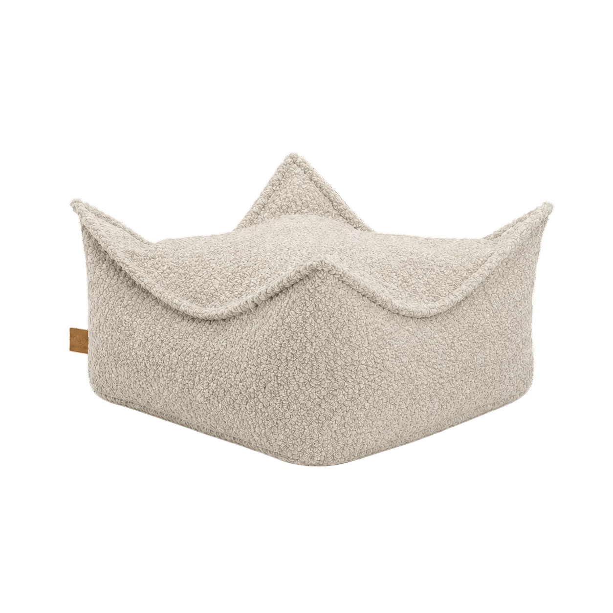 Meowbaby Pufa dla Dziecka - Kwadratowa | Boucle
