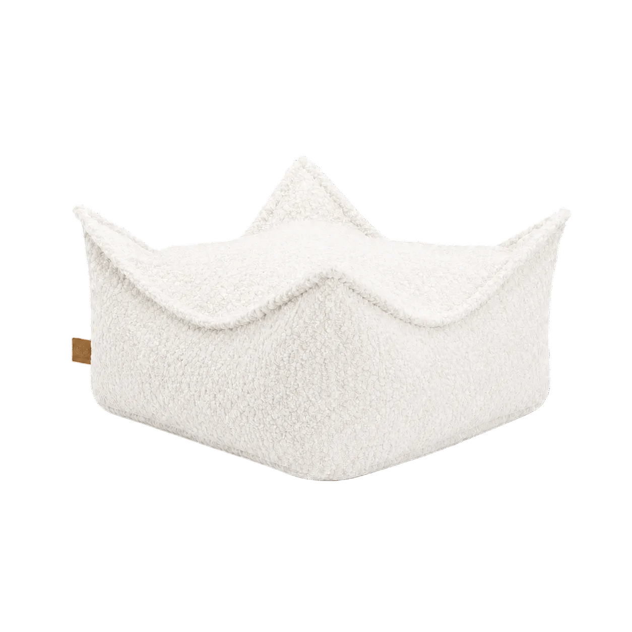 Meowbaby Pufa dla Dziecka - Kwadratowa | Boucle