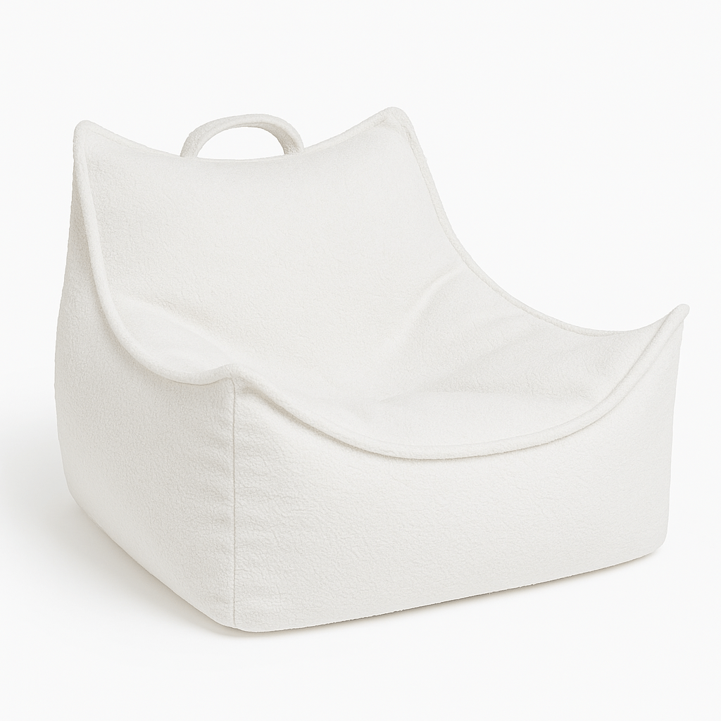 Meowbaby Pufa dla Dziecka - Sako Bag | Boucle