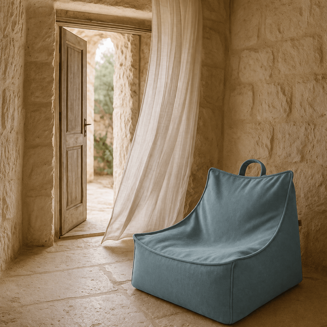 Meowbaby Pufa dla Dziecka – Sako Bag do Domu i Ogrodu | Outzy