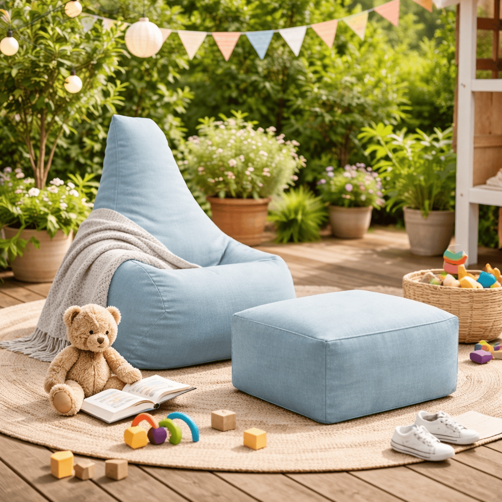 Meowbaby Pufa dla Dziecka – Sako Bag Tearo do Domu i Ogrodu | Outzy