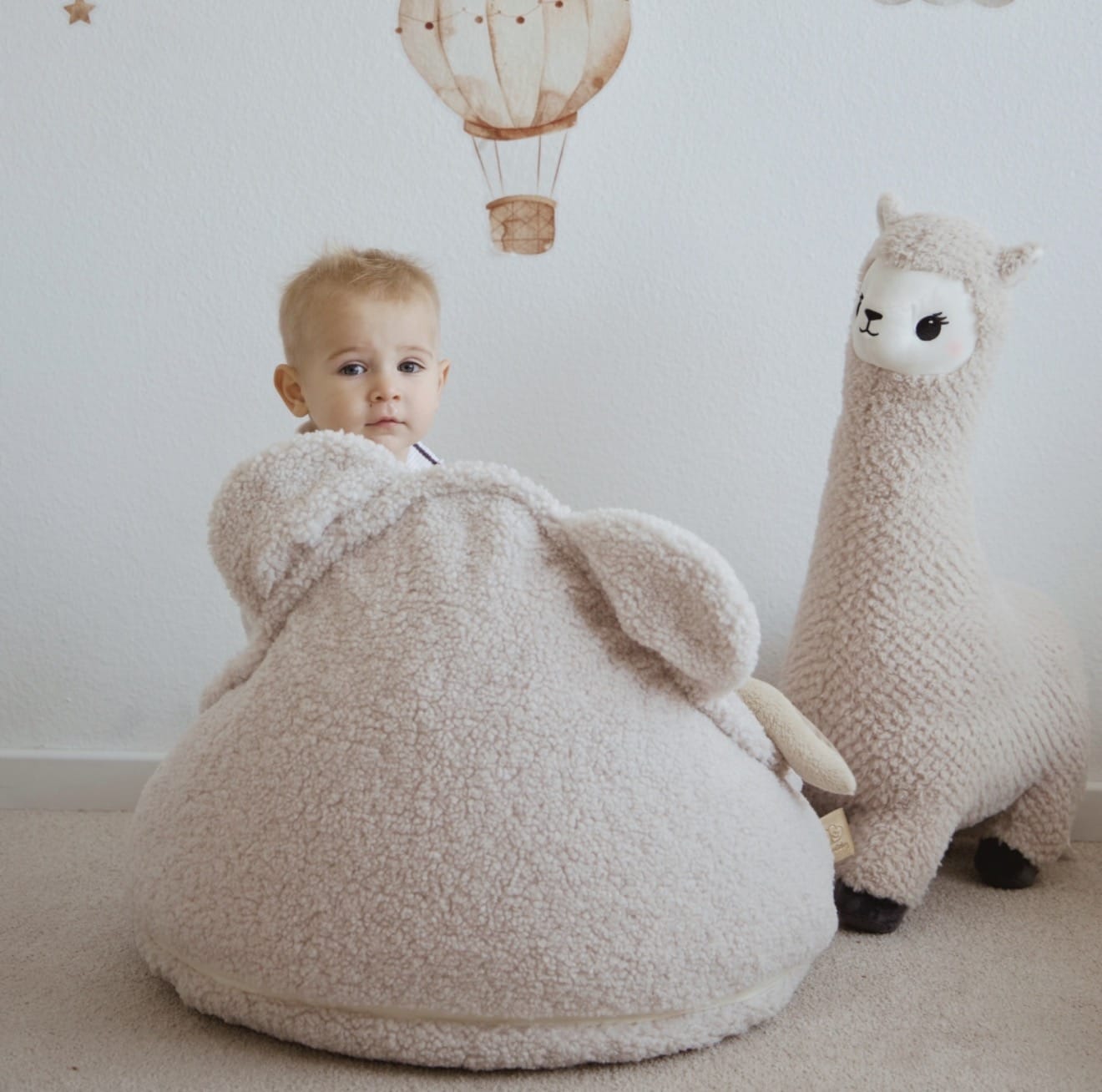 Meowbaby Pufa dla Dziecka - Sako Bag Teddy | Bearly