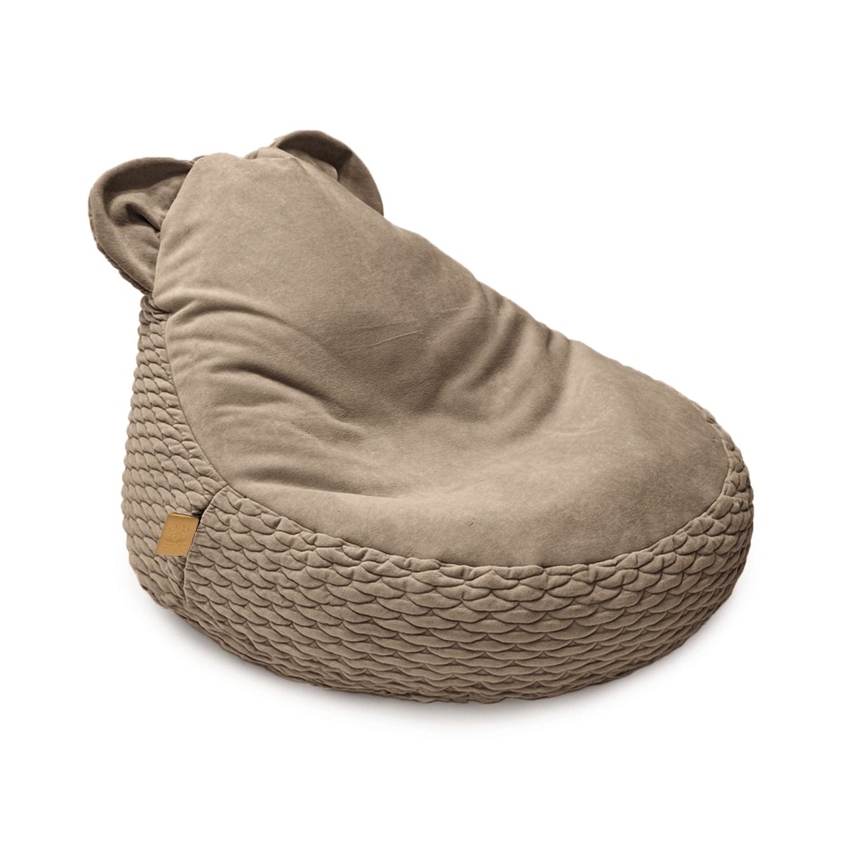 Meowbaby Pufa dla Dziecka - Sako Bag Teddy | Dune
