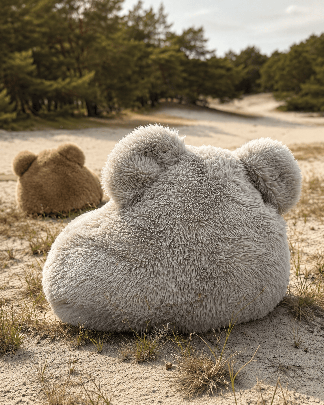 Meowbaby Pufa dla Dziecka - Sako Bag Teddy | Mammoth