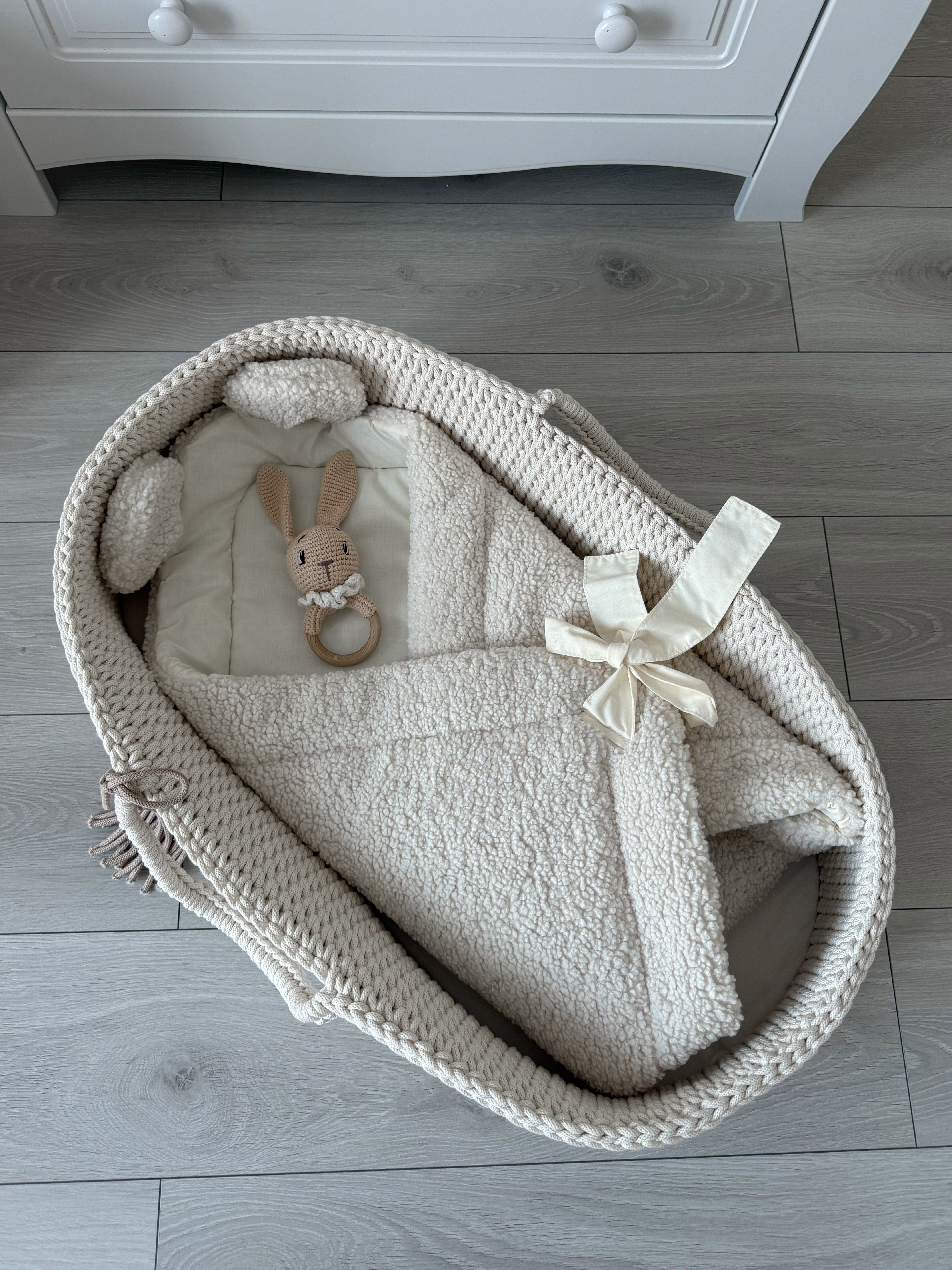 Meowbaby Rożek Niemowlęcy do Spania i Otulania – Miękki i Bezpieczny | Bearly