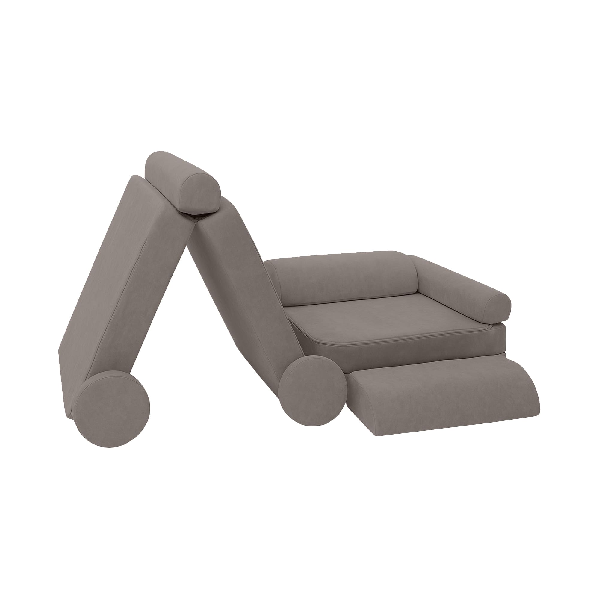 Meowbaby Sofa Modułowa dla Dziecka – 8 Elementów | Mellow | 160cm