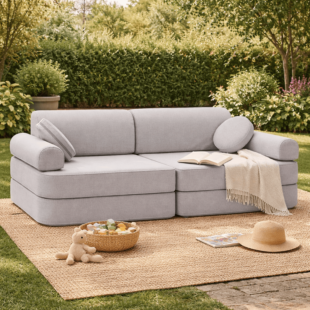 Meowbaby Sofa Modułowa dla Dziecka – 8 Elementów | Outzy