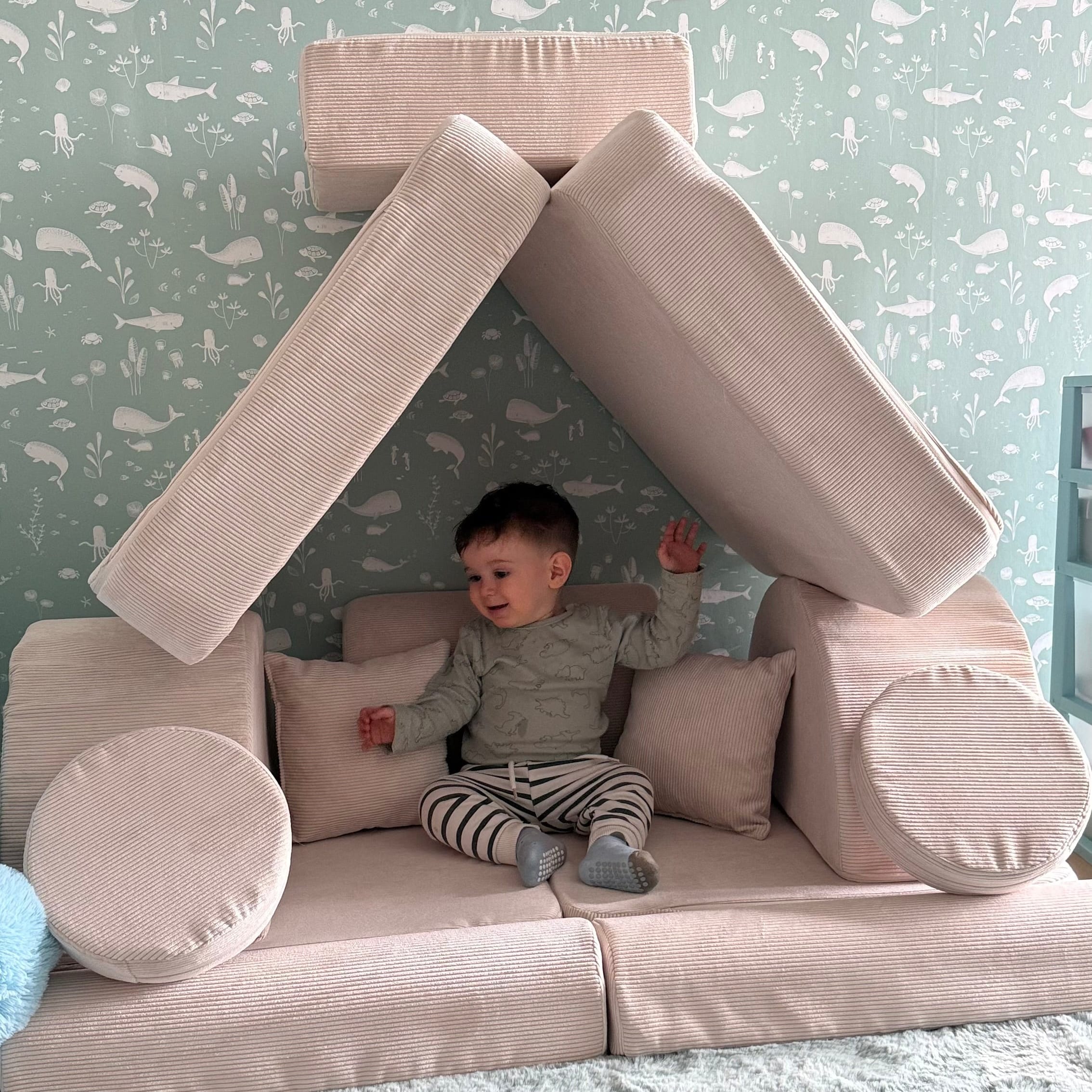 Meowbaby Sofa Modułowa dla Dziecka – 8 Elementów | Slimcord