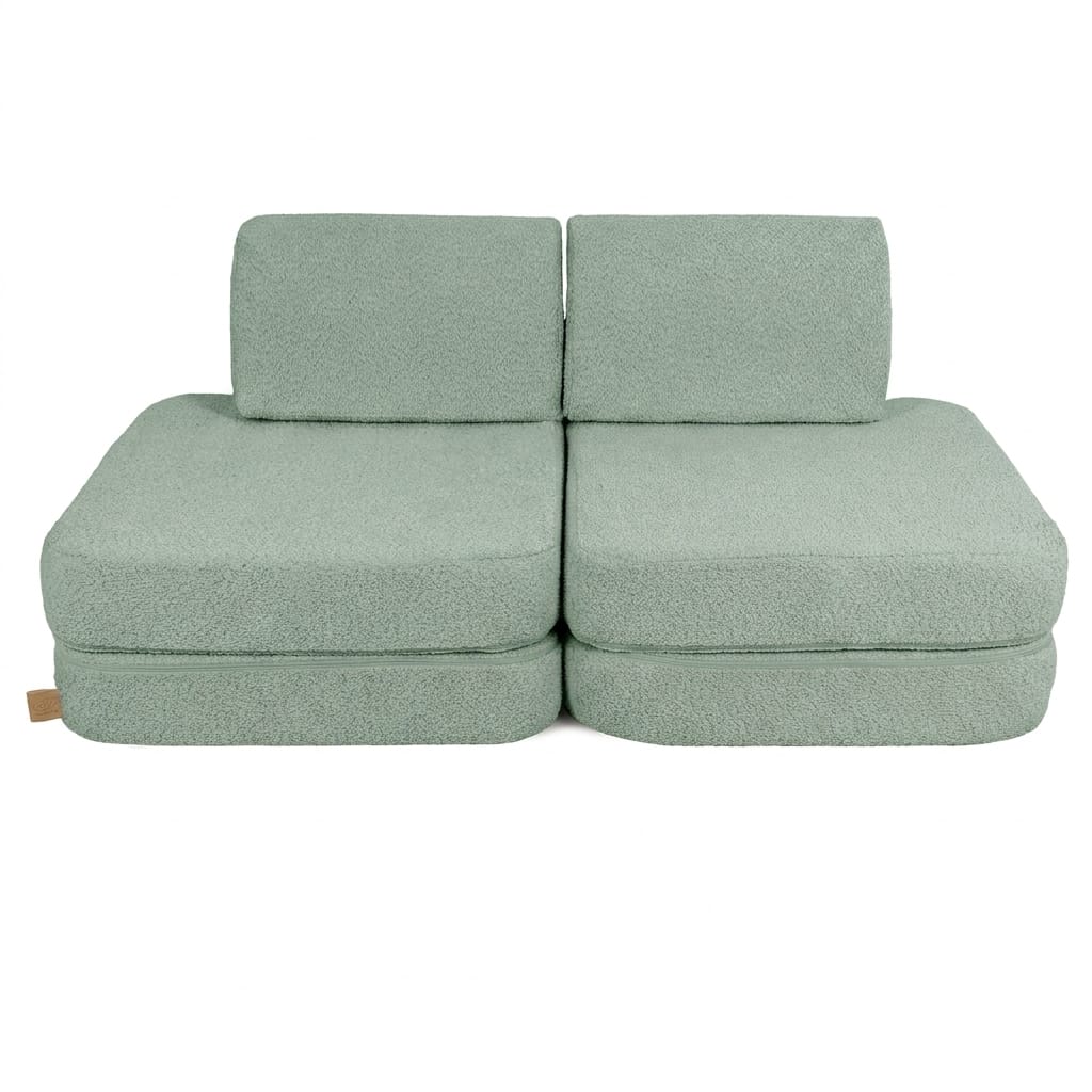 Meowbaby Sofa Modułowa dla Dziecka Basic - 4 Elementy | Boucle