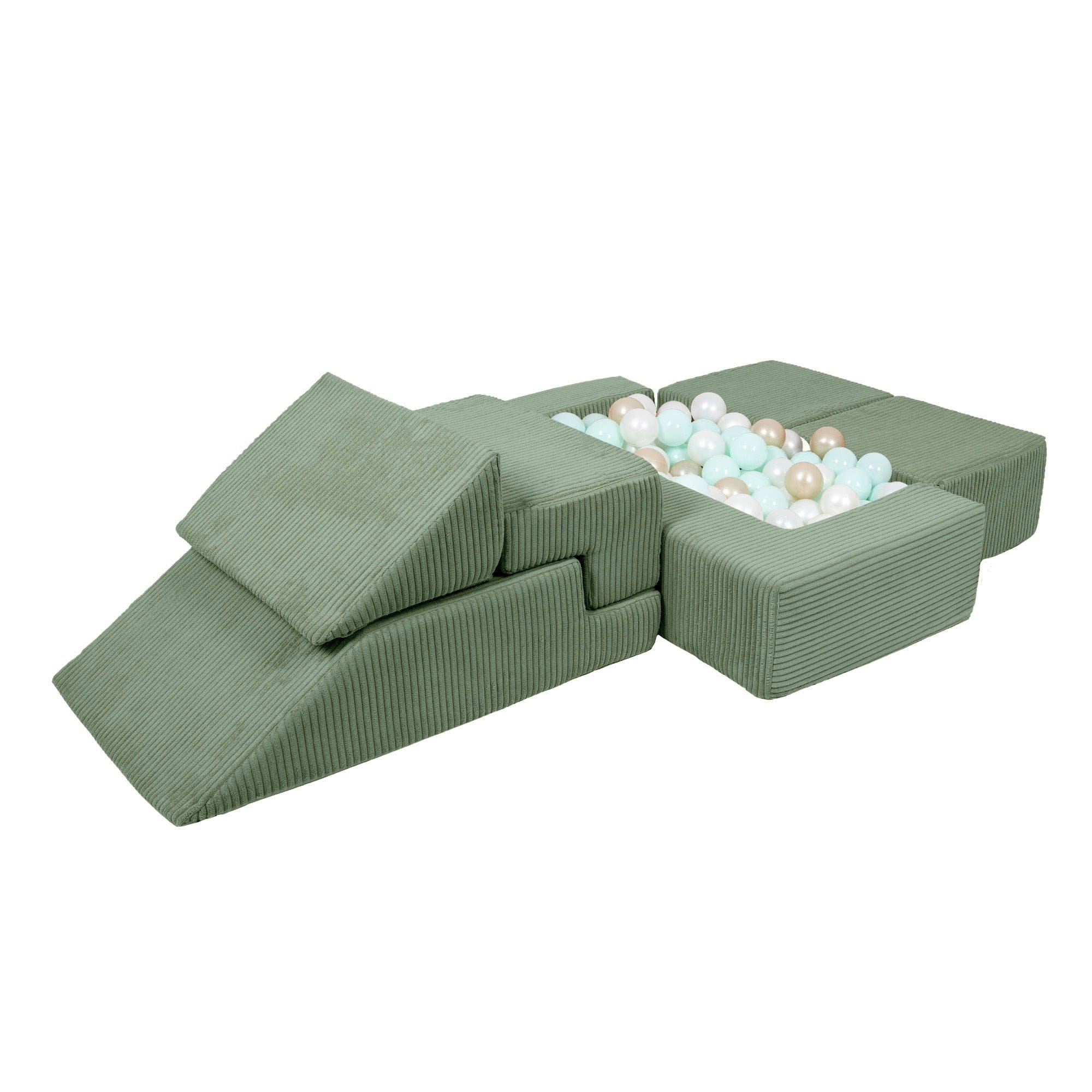 Meowbaby Sofa Modułowa dla Dziecka Bricks – 6 Elementów | Aesthetic