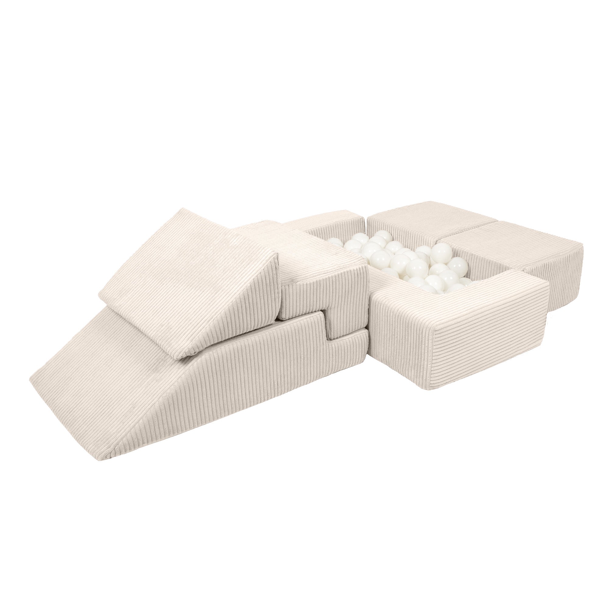 Meowbaby Sofa Modułowa dla Dziecka Bricks – 6 Elementów | Aesthetic