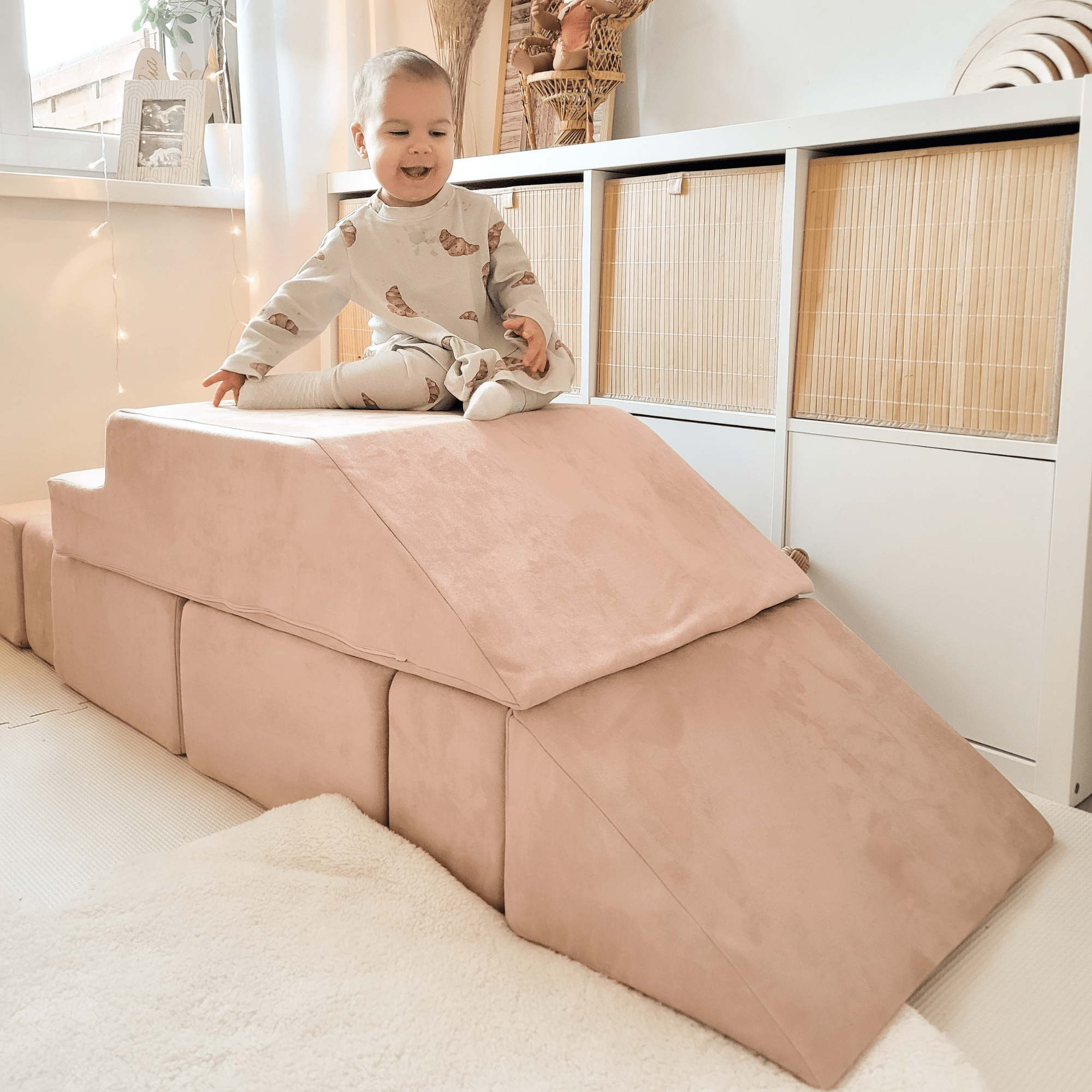 Meowbaby Sofa Modułowa dla Dziecka Bricks – 6 Elementów | Velvet