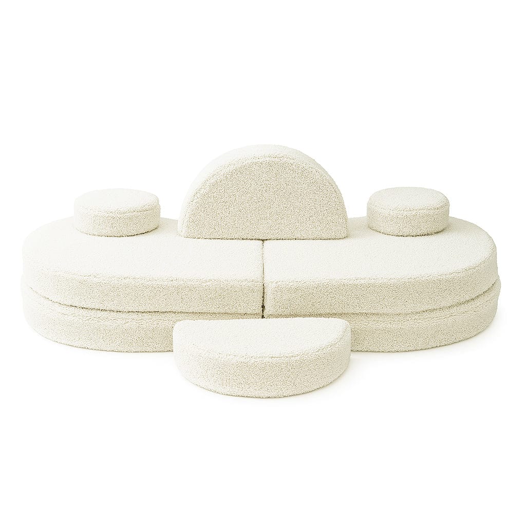 Meowbaby Sofa Modułowa dla Dziecka Coccolo  – 6 Elementów | Bearly