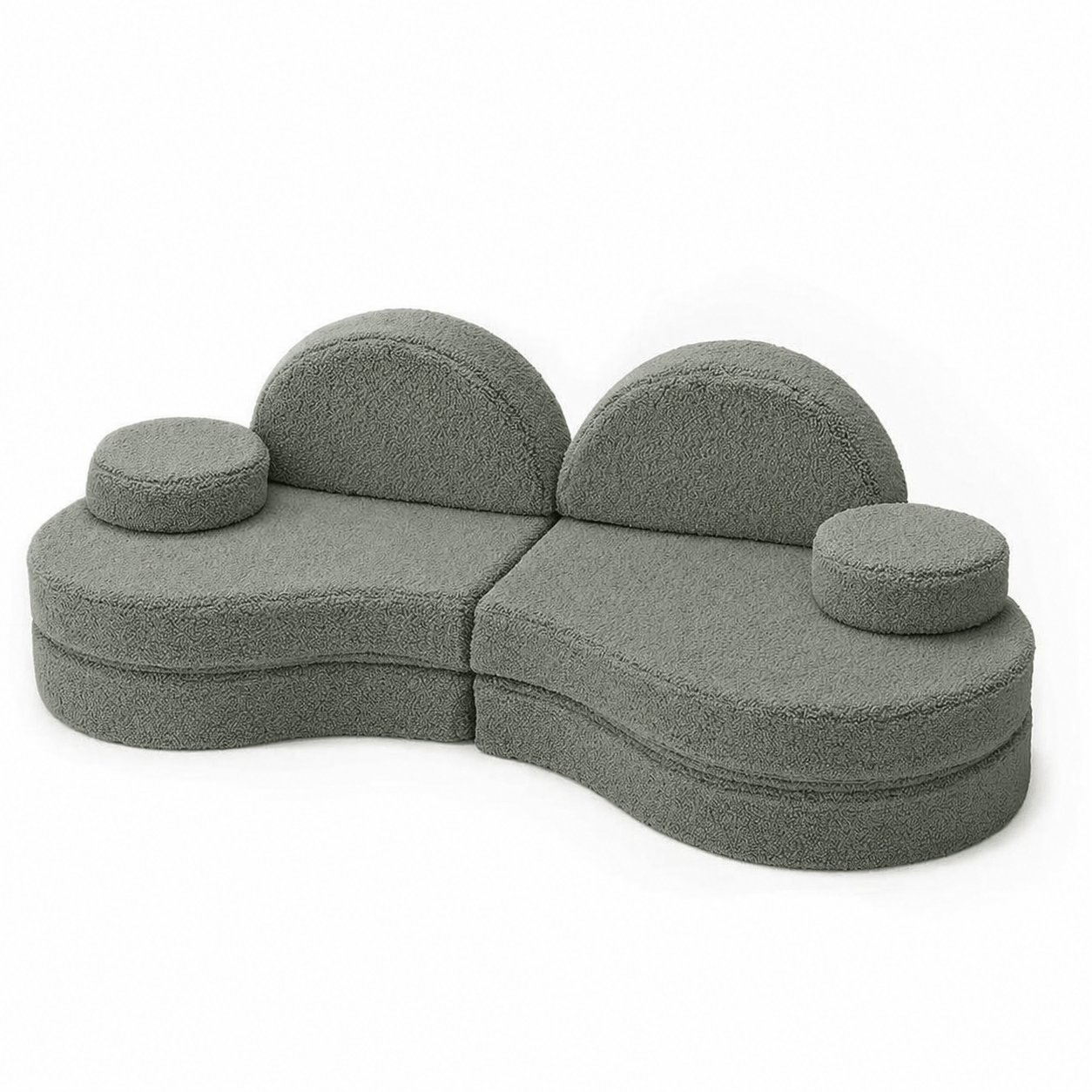 Meowbaby Sofa Modułowa dla Dziecka Coccolo  – 6 Elementów | Bearly