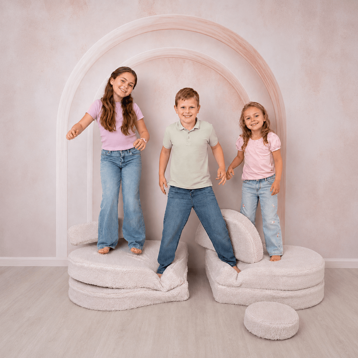 Meowbaby Sofa Modułowa dla Dziecka Coccolo  – 6 Elementów | Bearly