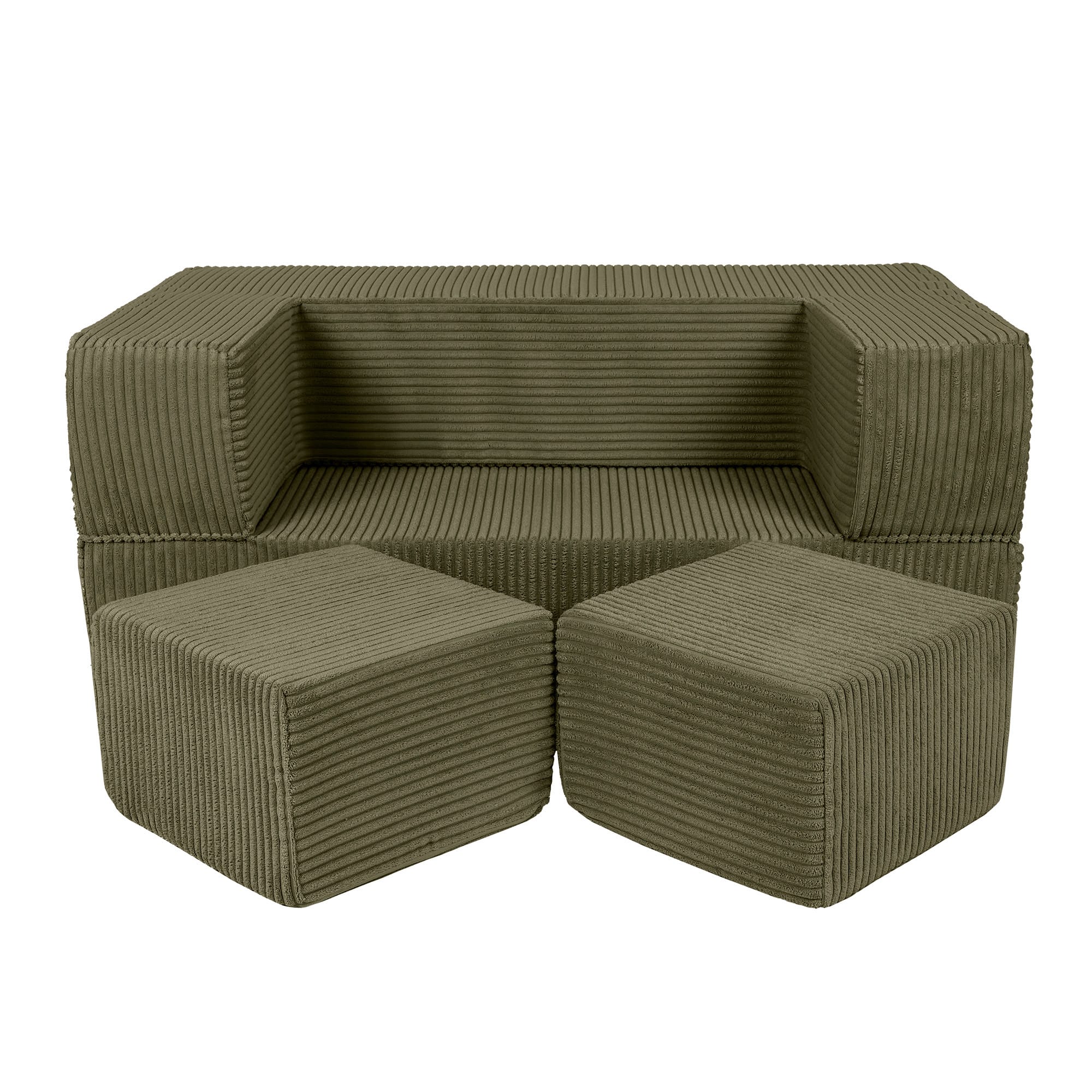 Meowbaby Sofa Modułowa dla Dziecka Cube - 4 Elementy | Aesthetic