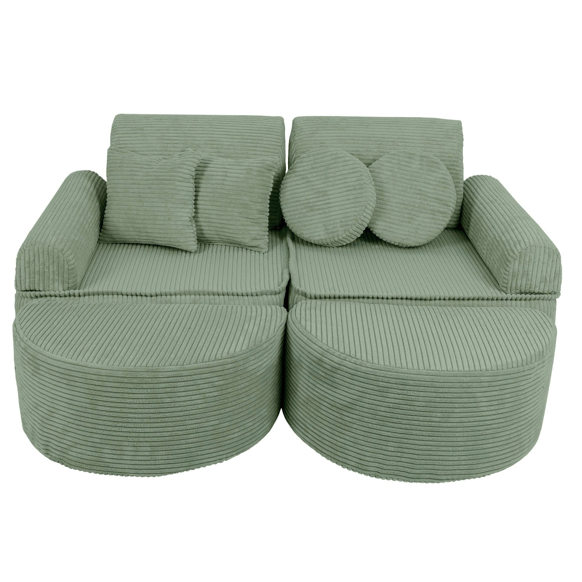 Meowbaby Sofa Modułowa dla Dziecka Max - 12 Elementów | Aesthetic