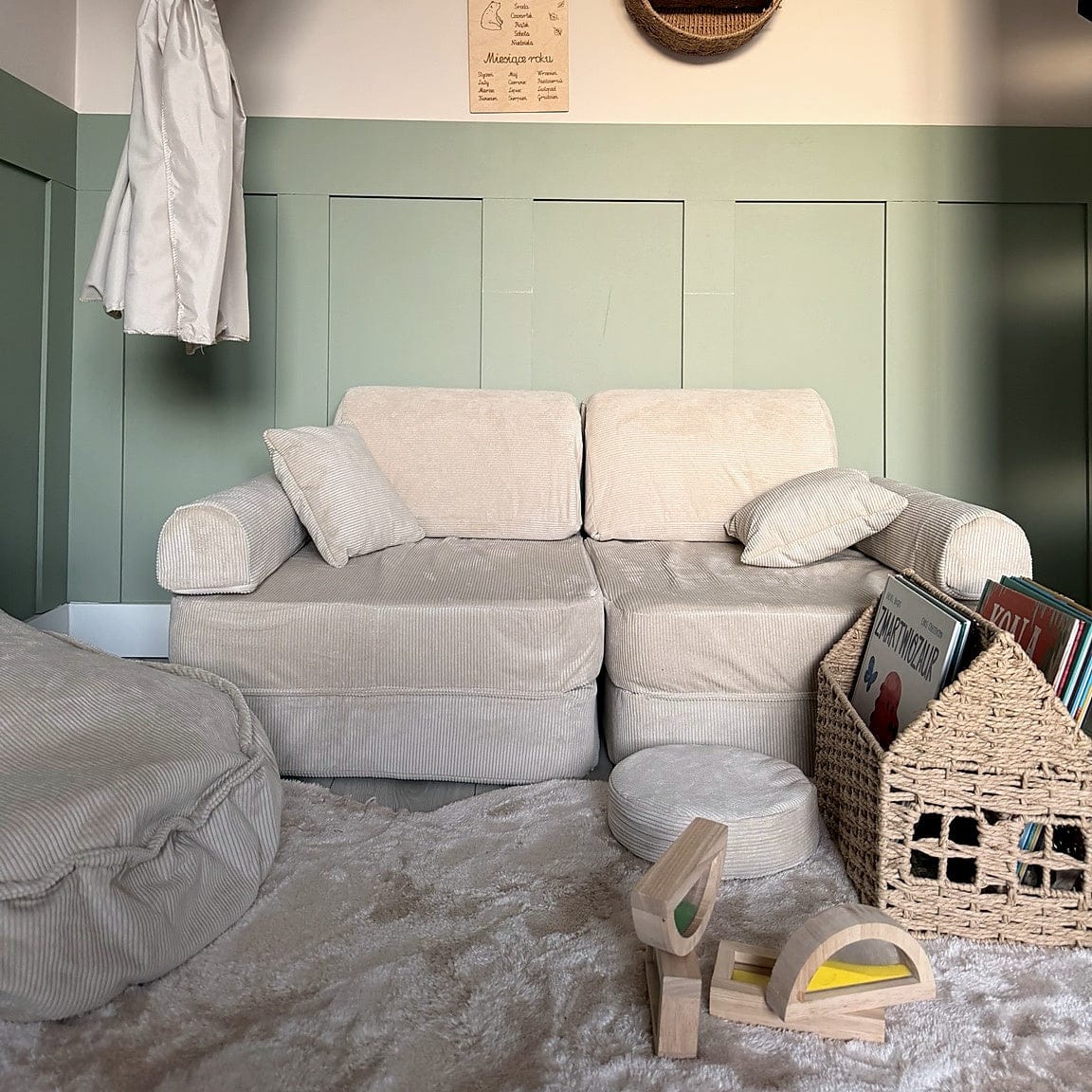 Meowbaby Sofa Modułowa dla Dziecka Max - 12 Elementów | Slimcord