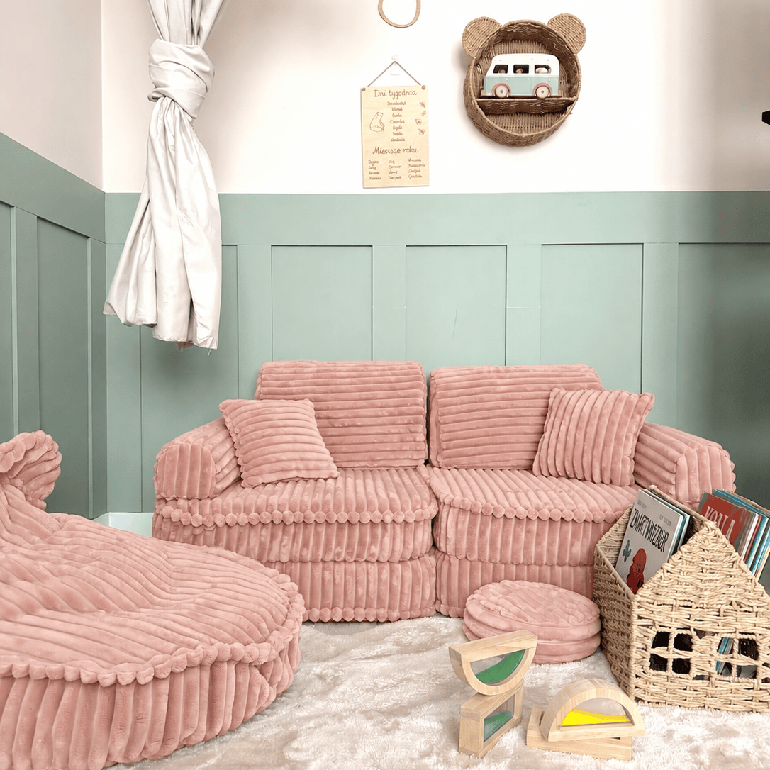 Meowbaby Sofa Modułowa dla Dziecka Plus - 10 Elementów | Churros