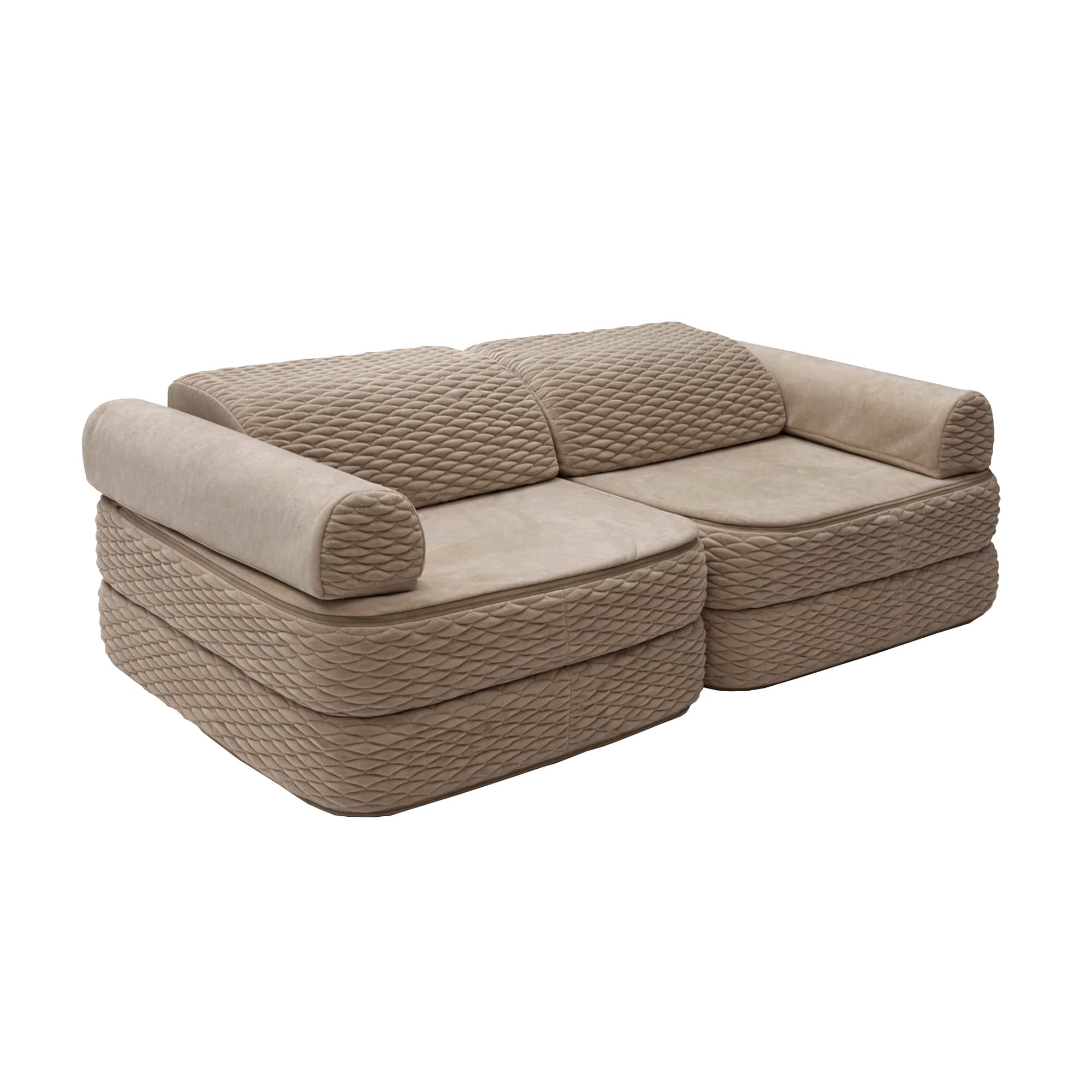 Meowbaby Sofa Modułowa dla Dziecka Plus – 6 Elementów | Dune