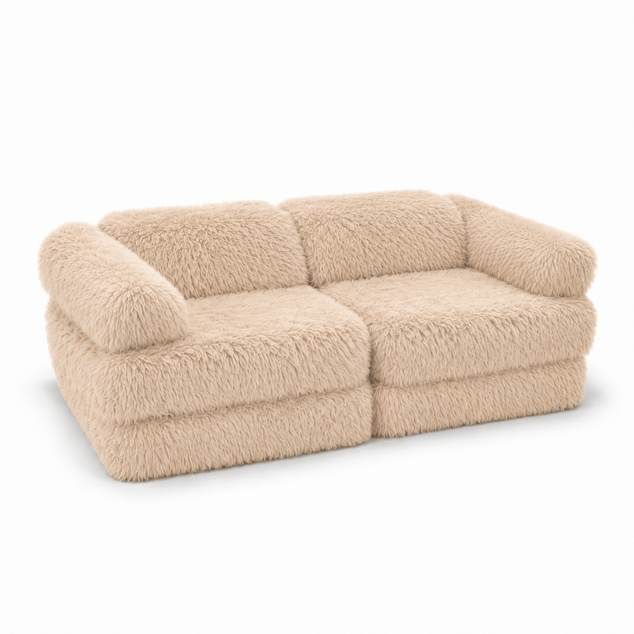 Meowbaby Sofa Modułowa dla Dziecka Plus – 6 Elementów | Mammoth
