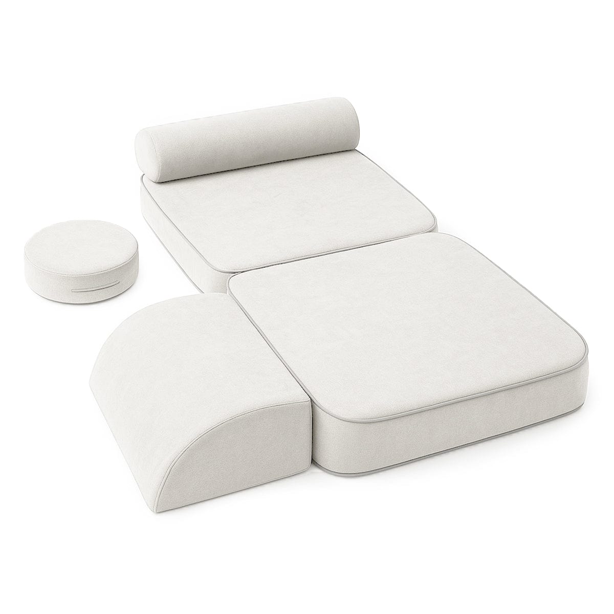 Meowbaby Sofa Modułowa dla Dziecka Plus – 6 Elementów | Mellow