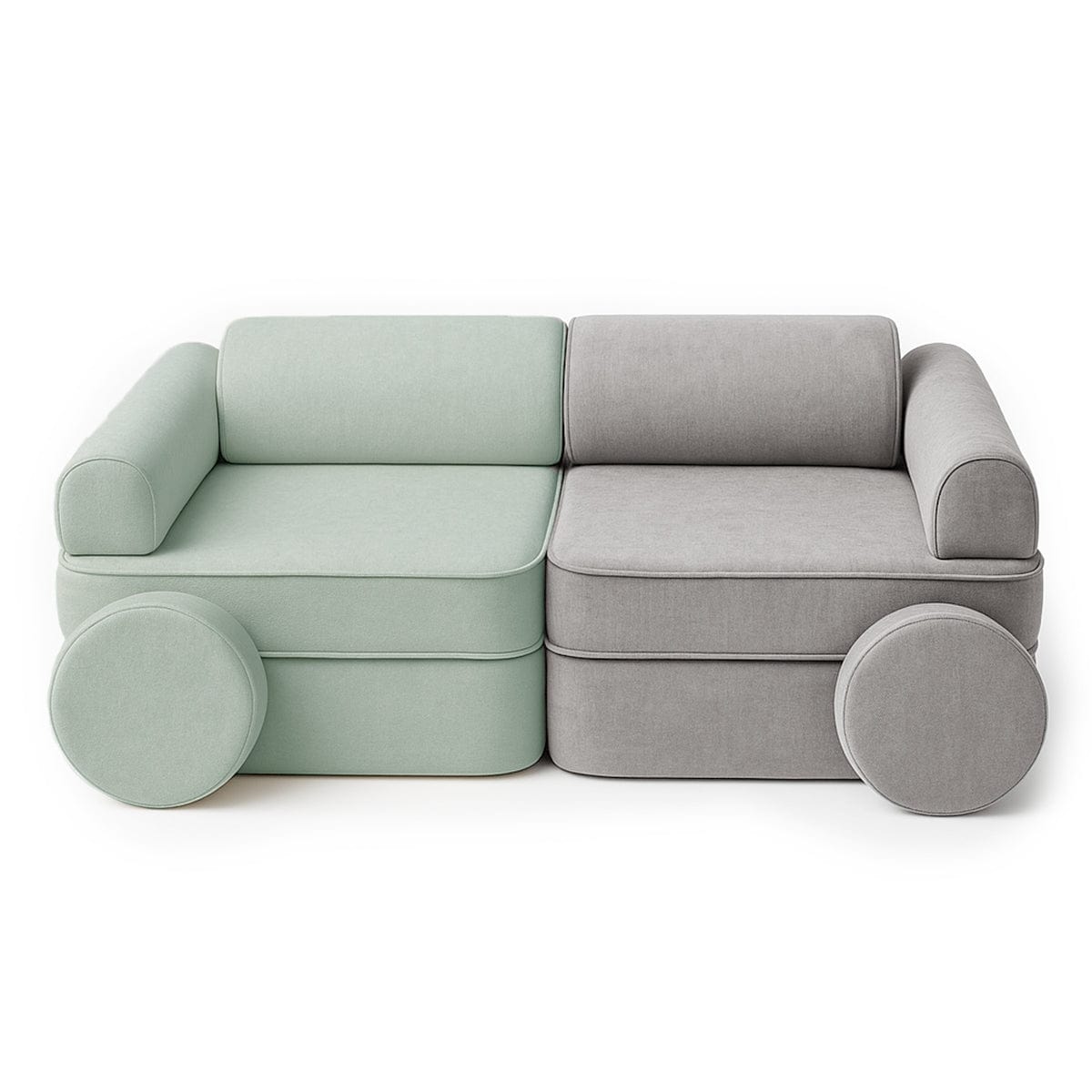 Meowbaby Sofa Modułowa dla Dziecka Plus – 6 Elementów | Mellow