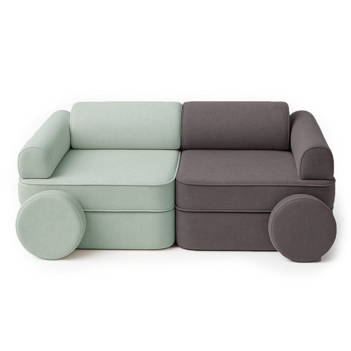 Meowbaby Sofa Modułowa dla Dziecka Plus – 6 Elementów | Mellow