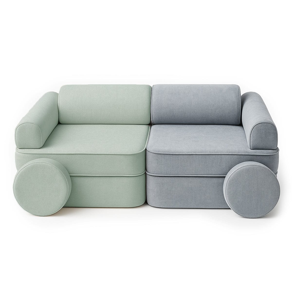 Meowbaby Sofa Modułowa dla Dziecka Plus – 6 Elementów | Mellow